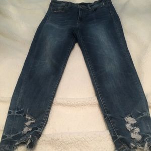 Flying Monkey high rise ankle skinny jeans. Size 30  wore once